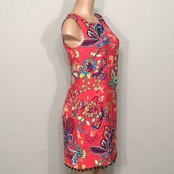 AGB Floral paisley shift dress. NWOT - Picture 4 of 6